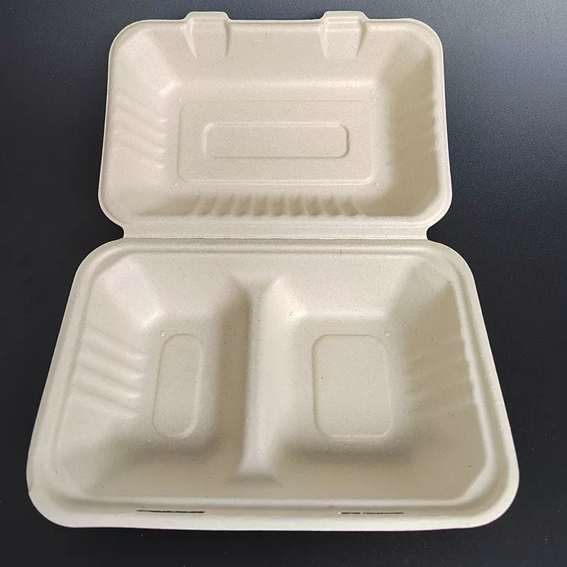 PLA 食品グレードの使い捨てランチボックス