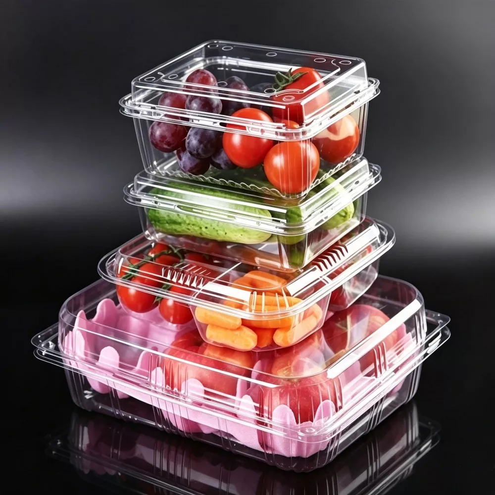 PLA 食品グレードの新鮮な果物と野菜のボックス